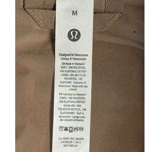 NWT Lululemon Relaxed-Fit Twill Blazer – Taupetastic – Size M – Retail $198 - Picture 7 of 7